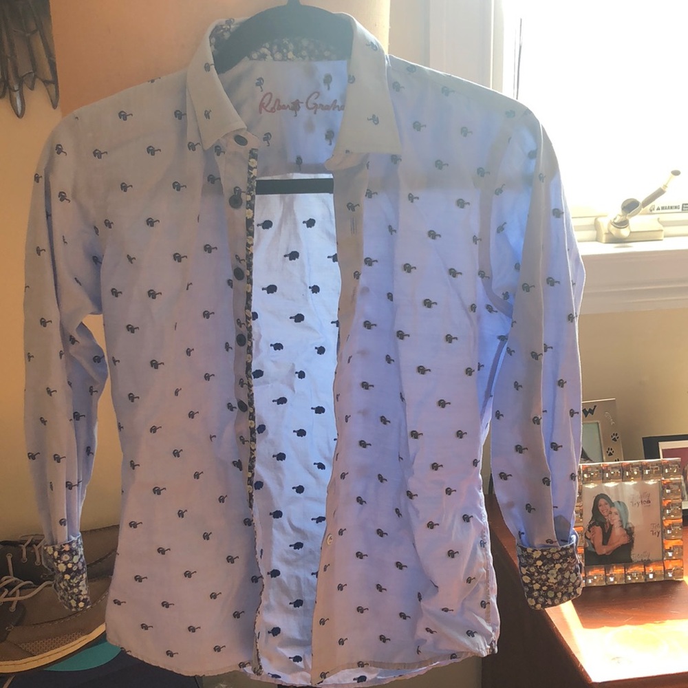 Boys Robert Graham dress shirt, worn once!